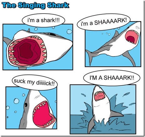 the singing Shark