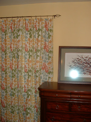 Bedroom curtains (Pardon my flash glare)