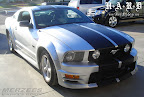 Brushed Aluminum Mustang for American Racing