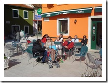 Coffeebreak in Skradin