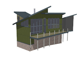 Unbuilt Residence, Mississippi River, Central MN