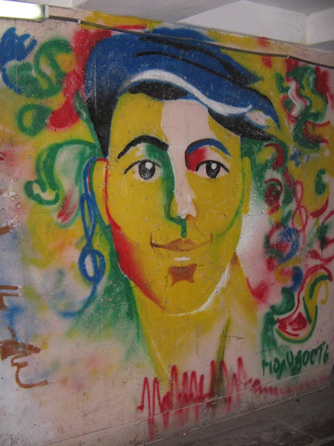  Graffiti în subterană