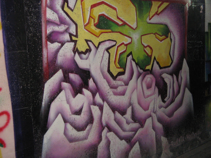  Graffiti în subterană