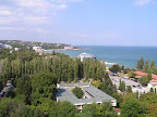 Курорт Св. Св. Константин и Елена, вид сверху в сторону Солнечного Дня