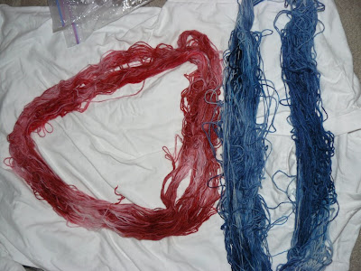 dyed yarn