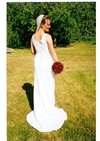 summer wedding gown
