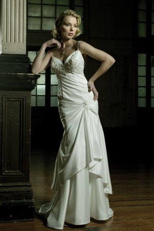 designer informal wedding dress