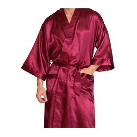 Intimo Men's Classic Satin Robe