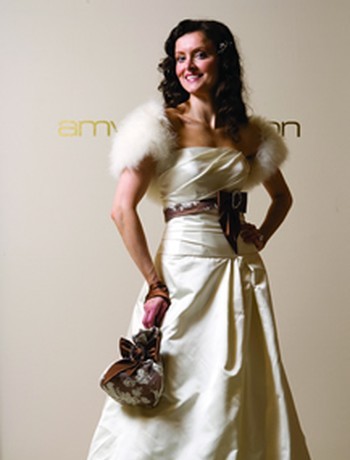 AMY MICHELSON strapless 31424880 bridal gown AMY MICHELSON strapless 31424880 bridal gown