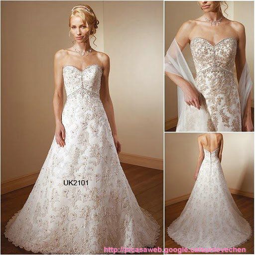 Simply Embroidery Wedding Gown 2010