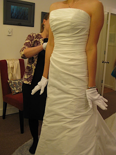 Strapless Bridal Gown, Wedding Dress