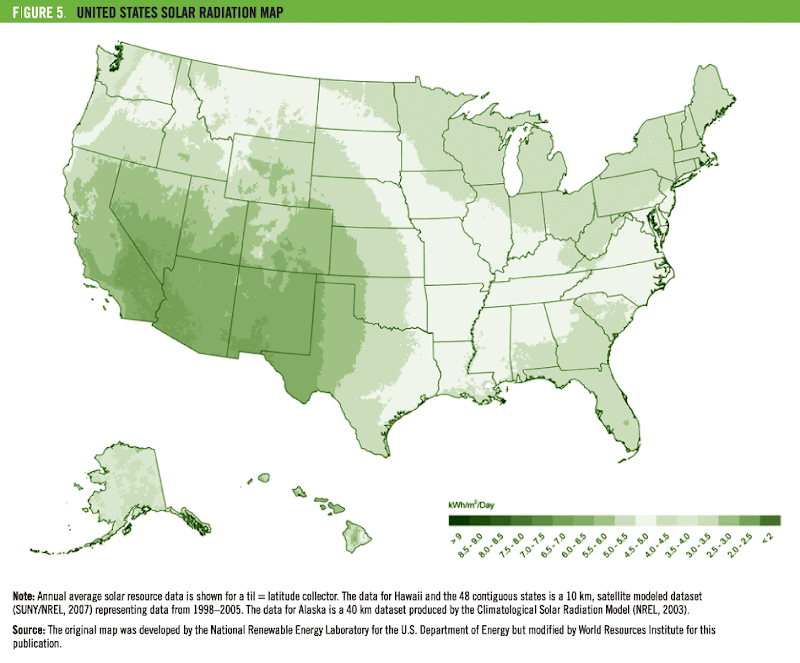 Flat Us Map