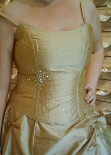 plus size bodice prom dress/gown zoom image