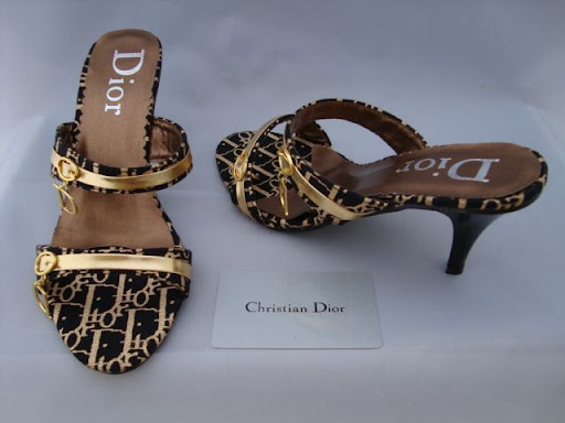 Gold High Heels From Dior 235