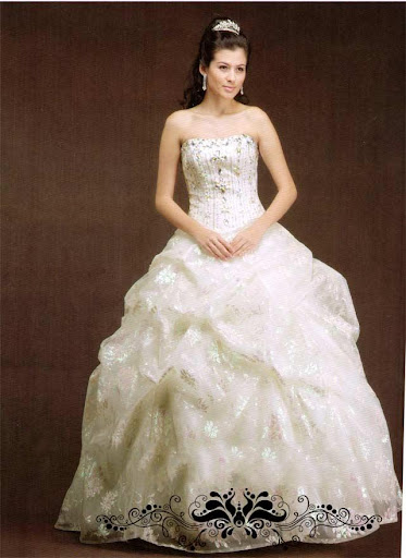 Elegant Bridal Gown, Wedding Dress