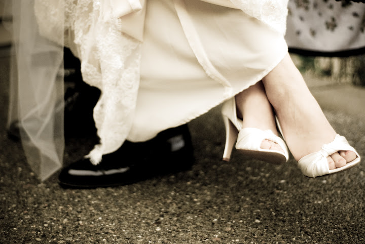 formal bridal shoe