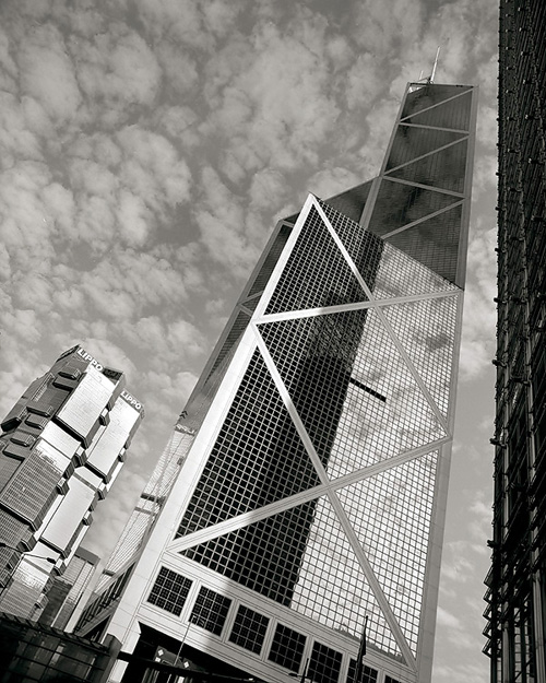 Bank of China building by I.M.Pei, Admiralty, Hong Kong - photo by Joselito Briones