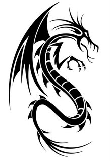 Free+dragon+tattoo+flash+designs