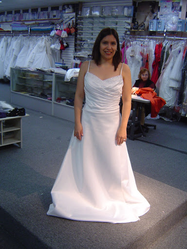 get the simple bridal gown