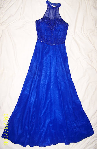 elegant teal prom dress#gown