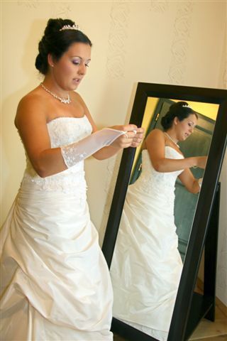 Special Ivory Bridal Gown