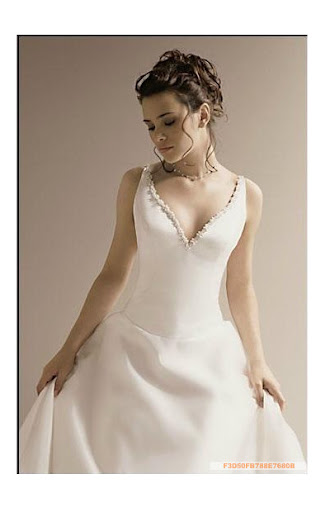 QL-W200 ; Ivory Wedding Gown