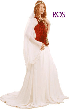 Celtic Medieval Bridal Gown