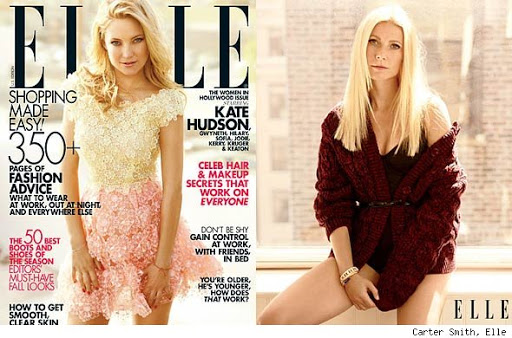 Kate Hudson & Gwyneth Paltrow in ELLE Women's Hollywood