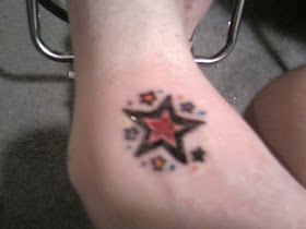 Star Tattoos at The Foot Star Tattoos On The Foot. Star Tattoos at The Foot