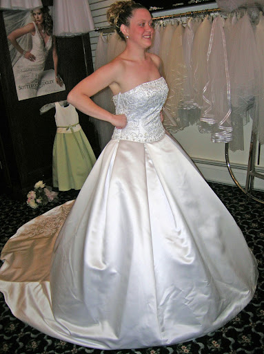Informal Bridal Ball Gown'