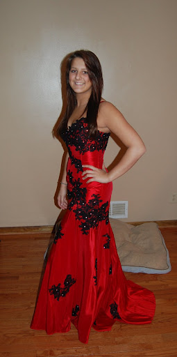 DeAnne's prom dress/gown pick sexy red