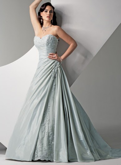 Ice Blue Winter Wedding Dresses 2010 ~ Wedding Hairstyles