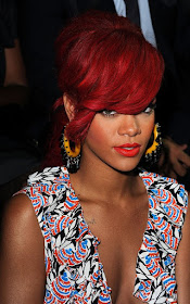 rihanna long red hair what. rihanna long red hair what.
