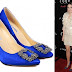 Sophia in Electric Blue Blahnik Shoes
