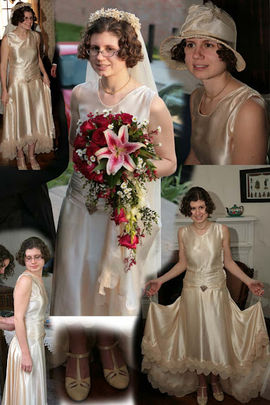 The 20's Vintage Wedding Gown