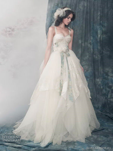 elegant wedding gown