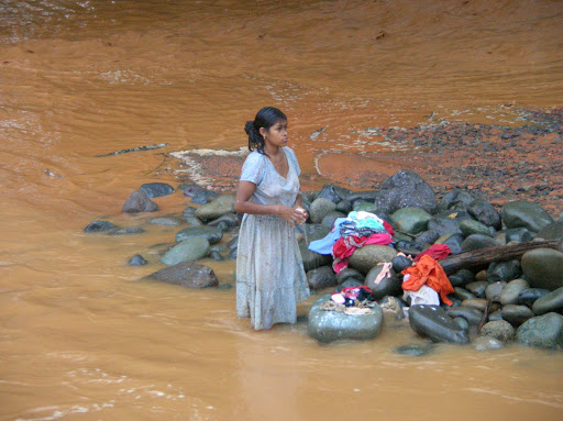 Rio Risco contaminado por toneladas de sedimentos