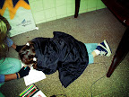 pintando y follando