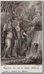 Οι Εννέα Μούσες συναντούν την θεά Αθηνά 