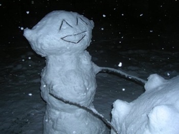 Katamari snowman