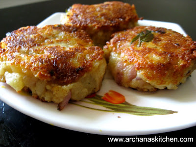 Aloo Paneer Tikkis