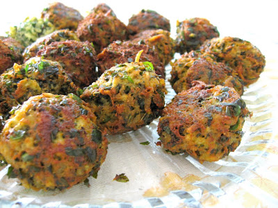Kofta after frying