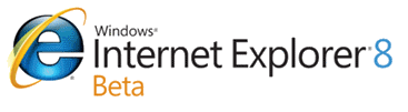 Internet Explorer 8 Beta logo