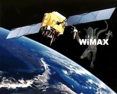 Wimax attacks satellite