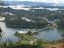 Vista de la represa desde el peñón de Guatapé Vista de la represa desde el peñón de Guatapé