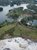 Vista de la represa desde el peñón de Guatapé Vista de la represa desde el peñón de Guatapé