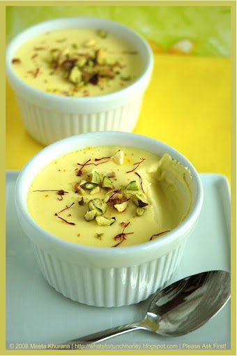 Saffron and Cardamom Panna