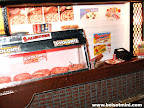 Reproduction miniature avec &eacute;clairage du comptoir &agrave; pizzas du Salvatore de L&eacute;vis.