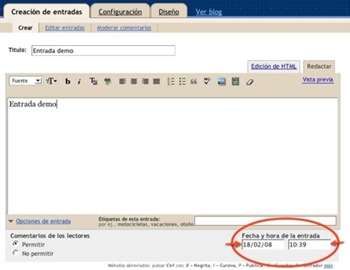 Bloggerdraft-entradaprogramada