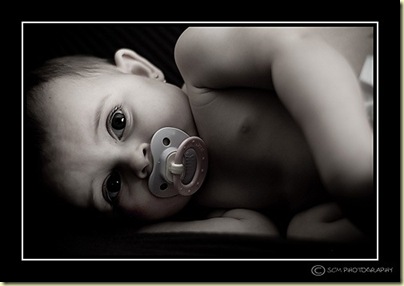 lying down blk and white BORDER